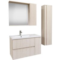  Grossman Шкаф-пенал Юнит 30 208015 (кадена лайт) - Превью изображения №2 — Интернет-магазин ПроЗаказ