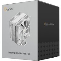 Кулер для процессора Ocypus Delta A40 Elite WH Dual FAN Delta-A40-WH2NNWN00X-GL - Превью изображения №10 — Интернет-магазин ПроЗаказ