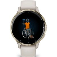 Умные часы Garmin Venu 3S (слоновая кость, с силиконовым ремешком) - Превью изображения №7 — Интернет-магазин ПроЗаказ