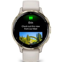 Умные часы Garmin Venu 3S (слоновая кость, с силиконовым ремешком) - Превью изображения №5 — Интернет-магазин ПроЗаказ