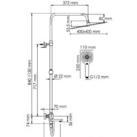 Душевая система  Wasserkraft A199.119.065.087.CH Thermo - Превью изображения №3 — Интернет-магазин ПроЗаказ