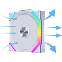 Комплект вентиляторов для корпуса с контроллером Lian Li Uni Fan SL 120 Wireless G99.12SL1W3W.00 - Превью изображения №5 — Интернет-магазин ПроЗаказ