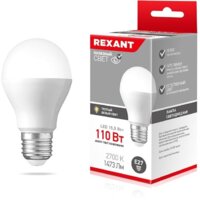 Светодиодная лампочка Rexant A60 E27 15.5 Вт 2700 К 604-008 - Превью изображения №2 — Интернет-магазин ПроЗаказ