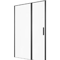 Душевая дверь Allen Brau Priority 3.31036.BBA 294065 (черный браш) - Превью изображения №1 — Интернет-магазин ПроЗаказ