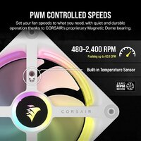 Вентилятор для корпуса Corsair iCUE LINK QX120 RGB CO-9051005-WW - Превью изображения №5 — Интернет-магазин ПроЗаказ