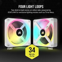Вентилятор для корпуса Corsair iCUE LINK QX120 RGB CO-9051005-WW - Превью изображения №4 — Интернет-магазин ПроЗаказ