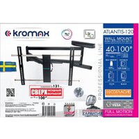 Кронштейн для телевизора Kromax ATLANTIS-120 (черный) - Превью изображения №13 — Интернет-магазин ПроЗаказ