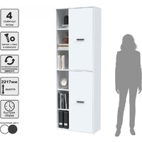 Шкаф распашной Интерлиния Skill-22 (2) (белый/белый) - Превью изображения №9 — Интернет-магазин ПроЗаказ