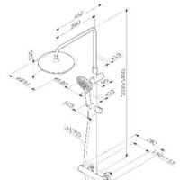 Душевая система  AM.PM ShowerSpot F0780464 - Превью изображения №2 — Интернет-магазин ПроЗаказ