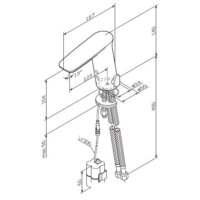 Смеситель AM.PM Inspire 2.0 F50A02300 - Превью изображения №8 — Интернет-магазин ПроЗаказ