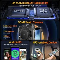 Телефон Ulefone Power Armor 16S 8GB/128GB (черный) - Превью изображения №11 — Интернет-магазин ПроЗаказ