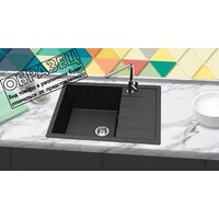 Кухонная мойка Berge BR-6502 + Like F8007122 (черный) - Превью изображения №9 — Интернет-магазин ПроЗаказ