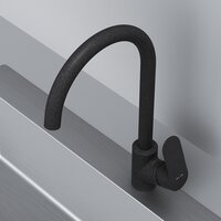 Кухонная мойка Berge BR-6502 + Like F8007122 (черный) - Превью изображения №5 — Интернет-магазин ПроЗаказ