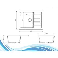 Кухонная мойка Berge BR-6502 + Like F8007122 (черный) - Превью изображения №23 — Интернет-магазин ПроЗаказ