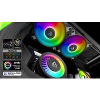 Система жидкостного охлаждения для процессора Arctic Liquid Freezer III 240 A-RGB Black ACFRE00142A - Превью изображения №8 — Интернет-магазин ПроЗаказ