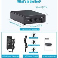 Усилитель мощности Fosi Audio TB10D (32V/5A) - Превью изображения №3 — Интернет-магазин ПроЗаказ