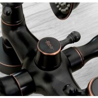 Смеситель Rea Retro Old REA-B0224 (черный) - Превью изображения №9 — Интернет-магазин ПроЗаказ