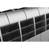 Биметаллический радиатор Royal Thermo BiLiner 350 Silver Satin (6 секций) - Превью изображения №3 — Интернет-магазин ПроЗаказ