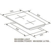 Варочная панель Meferi MIH302BK Light - Превью изображения №10 — Интернет-магазин ПроЗаказ