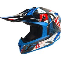 AIM RH855 Carbon Razor RH855R-DBR-XS (XS, синий/красный)