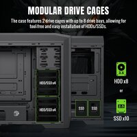 Корпус GameMax Dragon Knight 2 (черный) - Превью изображения №7 — Интернет-магазин ПроЗаказ