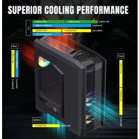 Корпус GameMax Dragon Knight 2 (черный) - Превью изображения №4 — Интернет-магазин ПроЗаказ