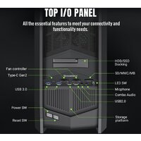 Корпус GameMax Dragon Knight 2 (черный) - Превью изображения №6 — Интернет-магазин ПроЗаказ