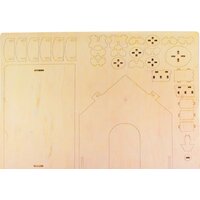 Кукольный домик Woody Кукольный дом с мебелью 2529 - Превью изображения №7 — Интернет-магазин ПроЗаказ