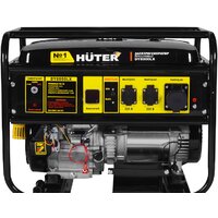 Бензиновый генератор Huter DY8000LX - Превью изображения №2 — Интернет-магазин ПроЗаказ