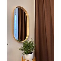 Зеркало EMZE Loft Oval 50x100 LOFT.50.100.DUB (дуб) - Превью изображения №5 — Интернет-магазин ПроЗаказ