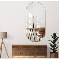 Зеркало EMZE Loft Oval 50x100 LOFT.50.100.DUB (дуб) - Превью изображения №2 — Интернет-магазин ПроЗаказ