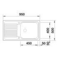 Кухонная мойка Blanco Tipo XL 6 S 514243 - Превью изображения №3 — Интернет-магазин ПроЗаказ