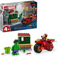 Конструктор LEGO Super Heroes Железный человек на мотоцикле и Халк 76287 - Превью изображения №3 — Интернет-магазин ПроЗаказ