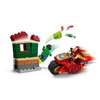Конструктор LEGO Super Heroes Железный человек на мотоцикле и Халк 76287 - Превью изображения №5 — Интернет-магазин ПроЗаказ
