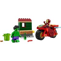 Конструктор LEGO Super Heroes Железный человек на мотоцикле и Халк 76287 - Превью изображения №4 — Интернет-магазин ПроЗаказ