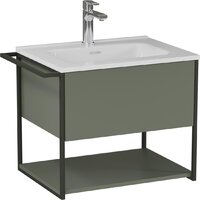  Lauter Тумба под умывальник Lea 60 + Alton 61 (серо-зеленый п/мат) - Превью изображения №5 — Интернет-магазин ПроЗаказ
