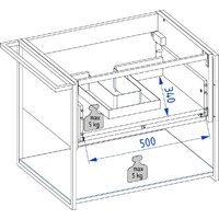 Lauter Тумба под умывальник Lea 60 + Alton 61 (серо-зеленый п/мат) - Превью изображения №10 — Интернет-магазин ПроЗаказ