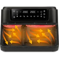 Аэрогриль (аэрофритюрница) Girmi Double Air Fryer FG26 - Превью изображения №2 — Интернет-магазин ПроЗаказ
