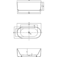 Ванна Vincea VBT-426-1700MW 170x80 - Превью изображения №4 — Интернет-магазин ПроЗаказ