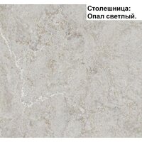 Готовая кухня Интерлиния Интерлиния Мила Матте 2.6 Б (белый/белый/опал светлый) - Превью изображения №3 — Интернет-магазин ПроЗаказ