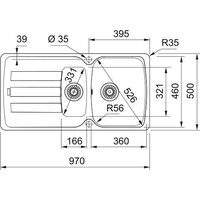 Кухонная мойка Franke Antea AZG 651-97 114.0716.314 (серый сланец) - Превью изображения №3 — Интернет-магазин ПроЗаказ
