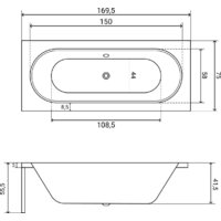 Ванна Lauter Ava 170х75 21208070 - Превью изображения №28 — Интернет-магазин ПроЗаказ