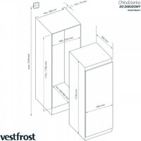 Однокамерный холодильник Vestfrost VR-BF27953H0S - Превью изображения №5 — Интернет-магазин ПроЗаказ