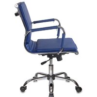 Офисное кресло Бюрократ CH-993-Low/Blue (синий) - Превью изображения №3 — Интернет-магазин ПроЗаказ