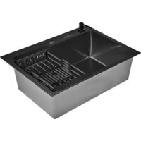 Кухонная мойка Wisent WS-37050B+GER013+WW405B+W302644B - Превью изображения №2 — Интернет-магазин ПроЗаказ