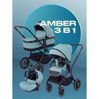 Универсальная коляска MOWbaby Amber MB068 (3 в 1, мятный) - Превью изображения №33 — Интернет-магазин ПроЗаказ