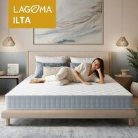 Кровать-тахта Involux Sale + Матрас Lagoma Ilta 90x200x18 км0144 (серый шифер/дуб натюрель) - Превью изображения №8 — Интернет-магазин ПроЗаказ