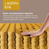 Кровать-тахта Involux Sale + Матрас Lagoma Ilta 90x200x18 км0144 (серый шифер/дуб натюрель) - Превью изображения №10 — Интернет-магазин ПроЗаказ