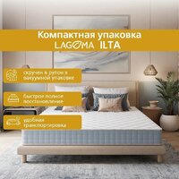 Кровать-тахта Involux Sale + Матрас Lagoma Ilta 90x200x18 км0144 (серый шифер/дуб натюрель) - Превью изображения №14 — Интернет-магазин ПроЗаказ