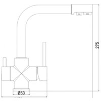 Смеситель Gross Aqua Ecolife 3120609MB - Превью изображения №2 — Интернет-магазин ПроЗаказ